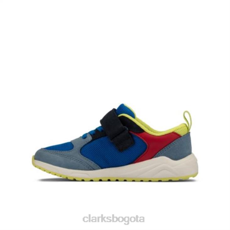Clarks 0DX8L4939 peine azul brillante clarks aeon flex inf g fit unisexo peine azul brillante