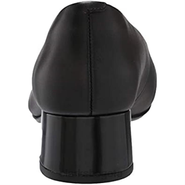 Clarks 0DX8L494 salón marilyn sara mujer piel sintética negro combi clarks mujer combi sintetico cuero negro