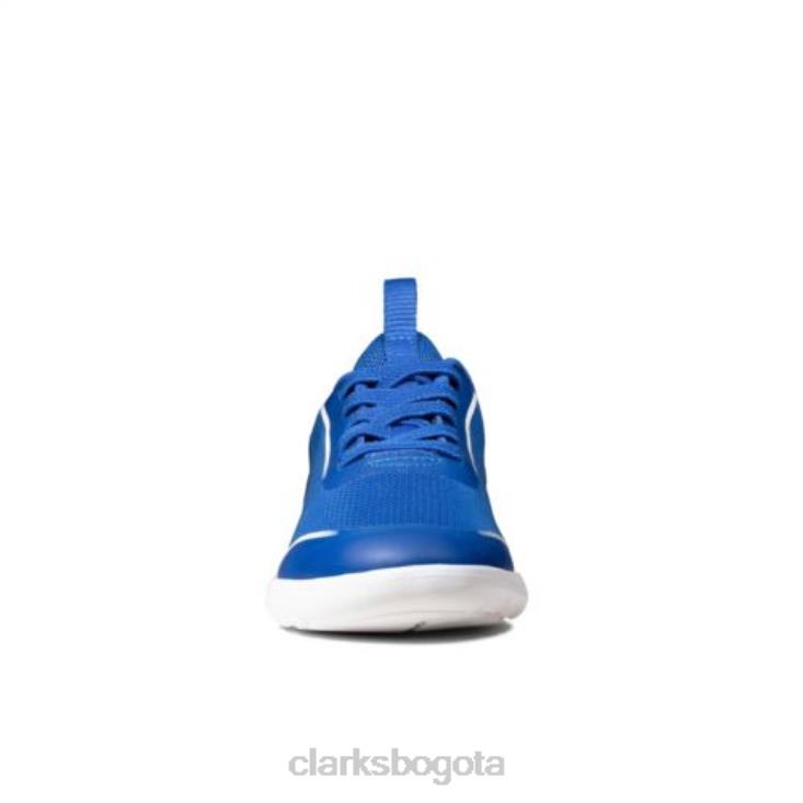 Clarks 0DX8L4944 blue clarks suburbio spark jnr f fit unisexo azul
