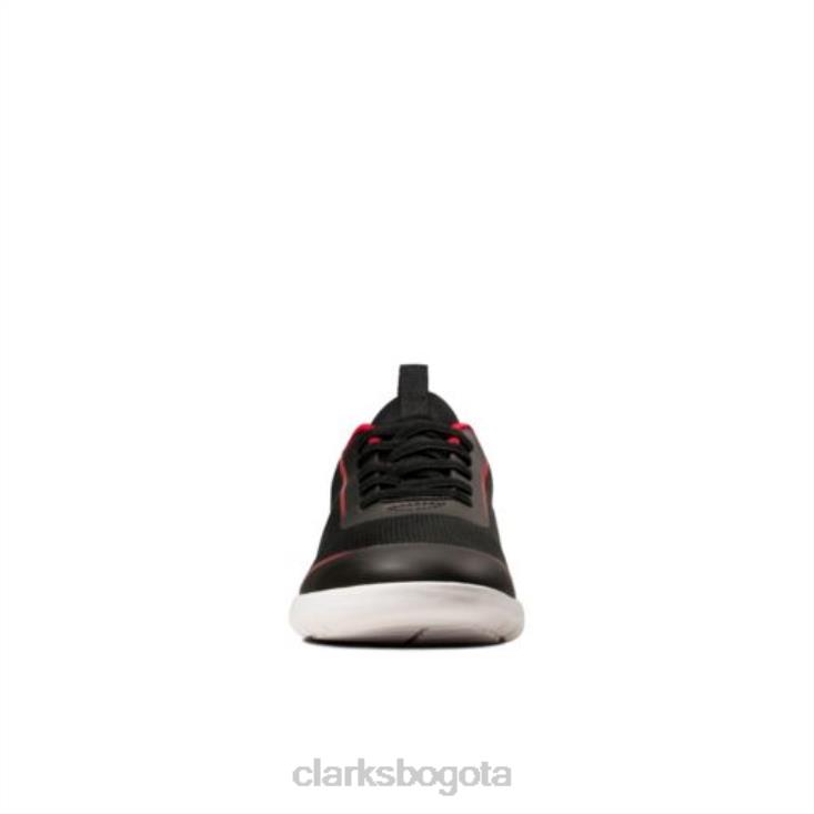 Clarks 0DX8L4945 clarks black suburb spark jnr f fit unisexo negro