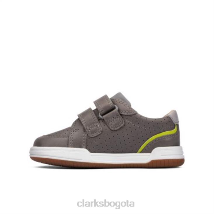 Clarks 0DX8L4949 fawn solo fst f fit clarks cuero gris unisexo cuero gris