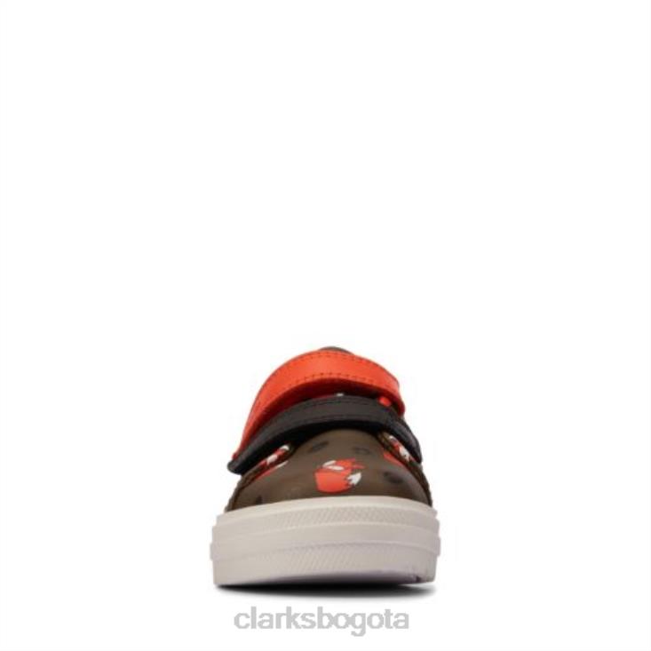 Clarks 0DX8L4954 clarks nova early fst g fit caqui combinado unisexo combinado caqui