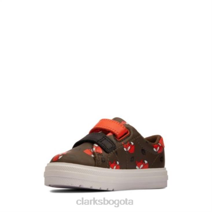 Clarks 0DX8L4954 clarks nova early fst g fit caqui combinado unisexo combinado caqui