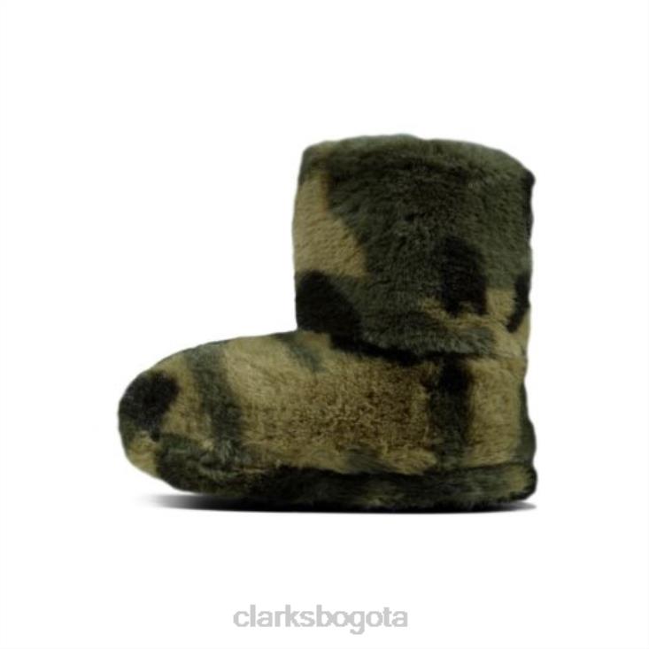 Clarks 0DX8L4977 clarks green fest hop inf g ajuste unisexo verde