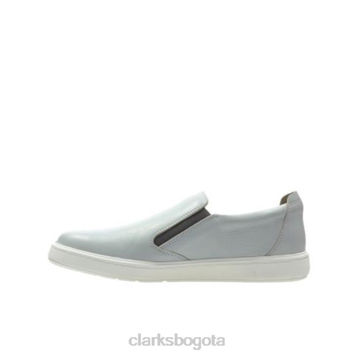 Clarks 0DX8L4979 clarks street verve jnr g fit cuero gris unisexo cuero gris