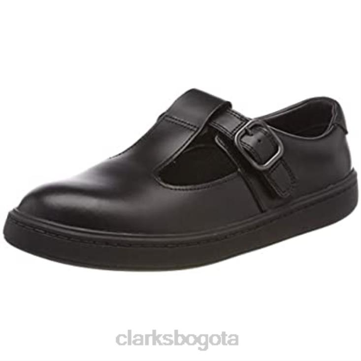 Clarks 0DX8L498 Bailarinas clarks street soar k para niña negro niños cuero negro