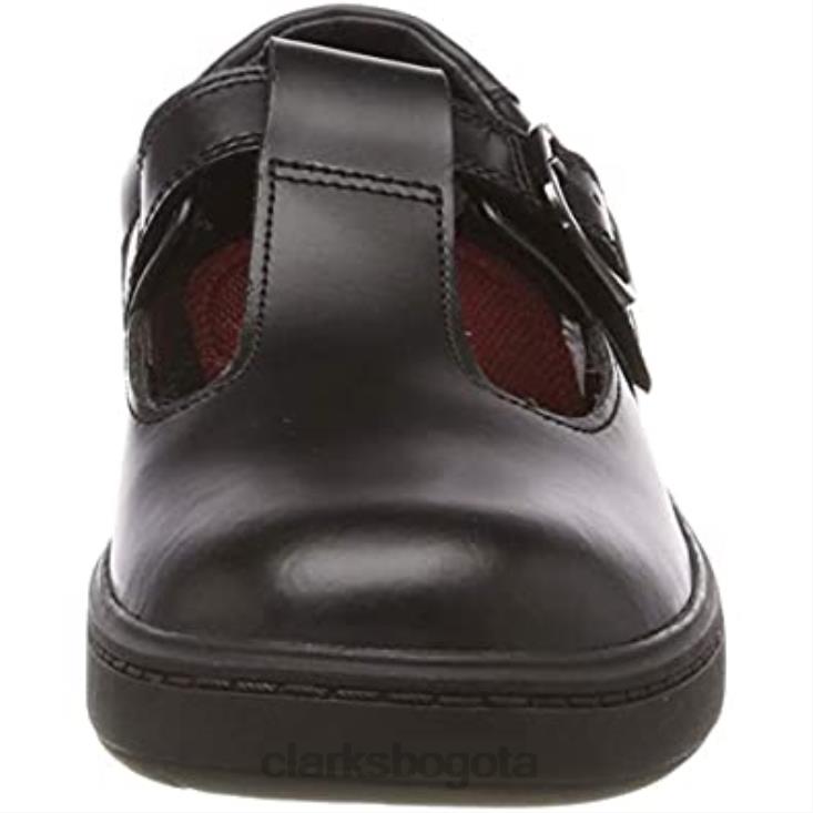 Clarks 0DX8L498 Bailarinas clarks street soar k para niña negro niños cuero negro