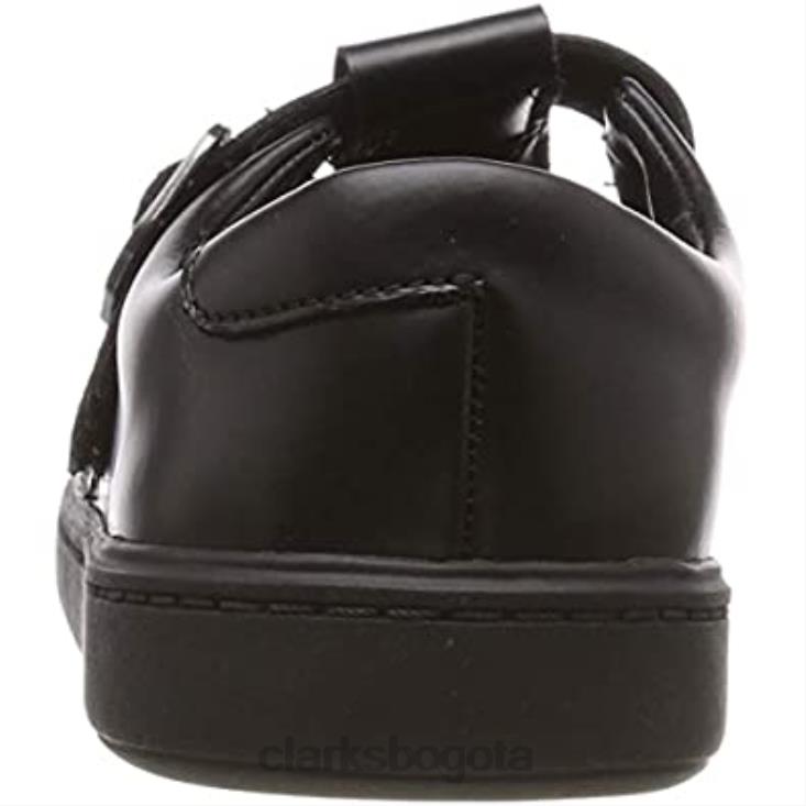 Clarks 0DX8L498 Bailarinas clarks street soar k para niña negro niños cuero negro