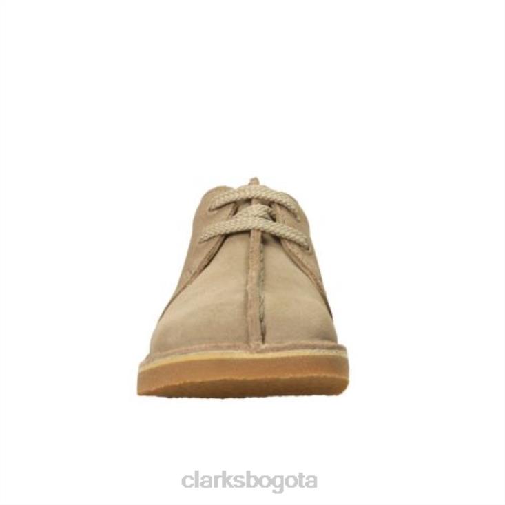 Clarks 0DX8L4980 clarks ante arena desierto trek jnr g fit unisexo gamuza arena