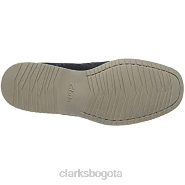 Clarks 0DX8L499 Zapato náutico clarks noonan step de ante azul marino para hombre hombres gamuza azul marino