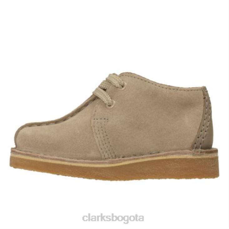 Clarks 0DX8L4991 desert trek fst g fit clarks gamuza arena unisexo gamuza arena