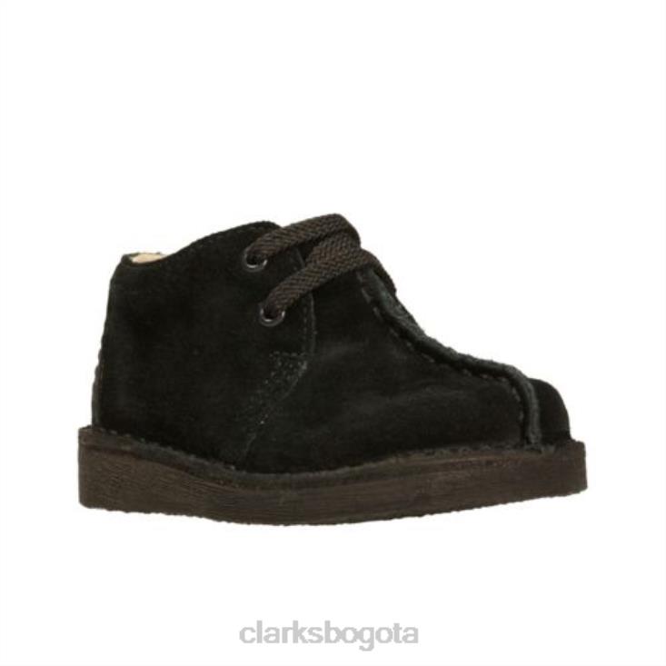 Clarks 0DX8L4992 clarks desert trek fst g fit ante negro unisexo ante negro