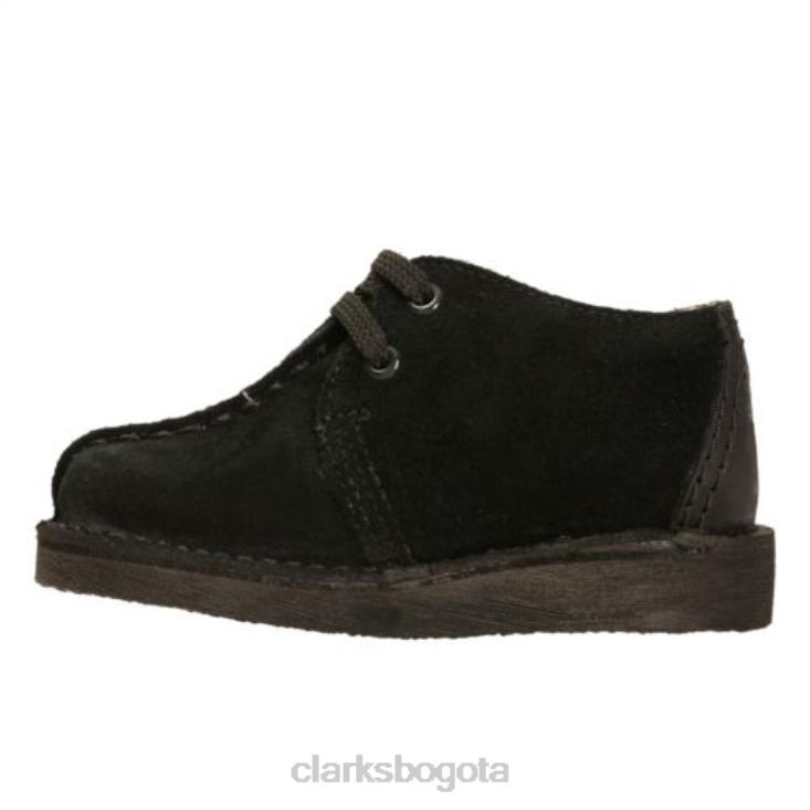 Clarks 0DX8L4992 clarks desert trek fst g fit ante negro unisexo ante negro