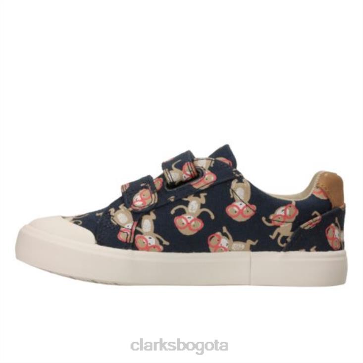 Clarks 0DX8L5000 clarks combi azul comic air inf h fit unisexo combinación azul