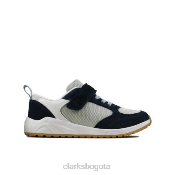Clarks 0DX8L5005 aeon flex jnr f fit clarks azul marino unisexo Armada