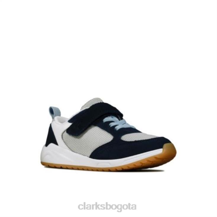 Clarks 0DX8L5005 aeon flex jnr f fit clarks azul marino unisexo Armada