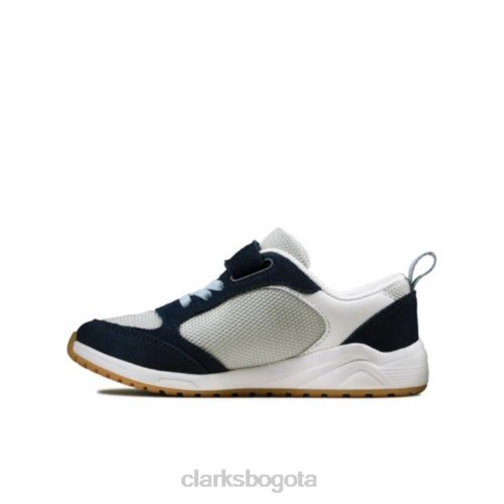Clarks 0DX8L5005 aeon flex jnr f fit clarks azul marino unisexo Armada