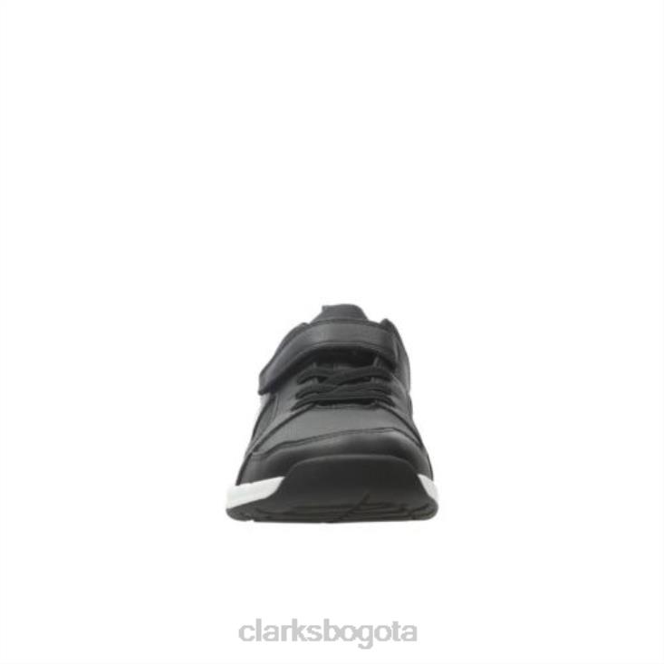 Clarks 0DX8L5007 orbit ride inf e fit clarks cuero negro unisexo cuero negro