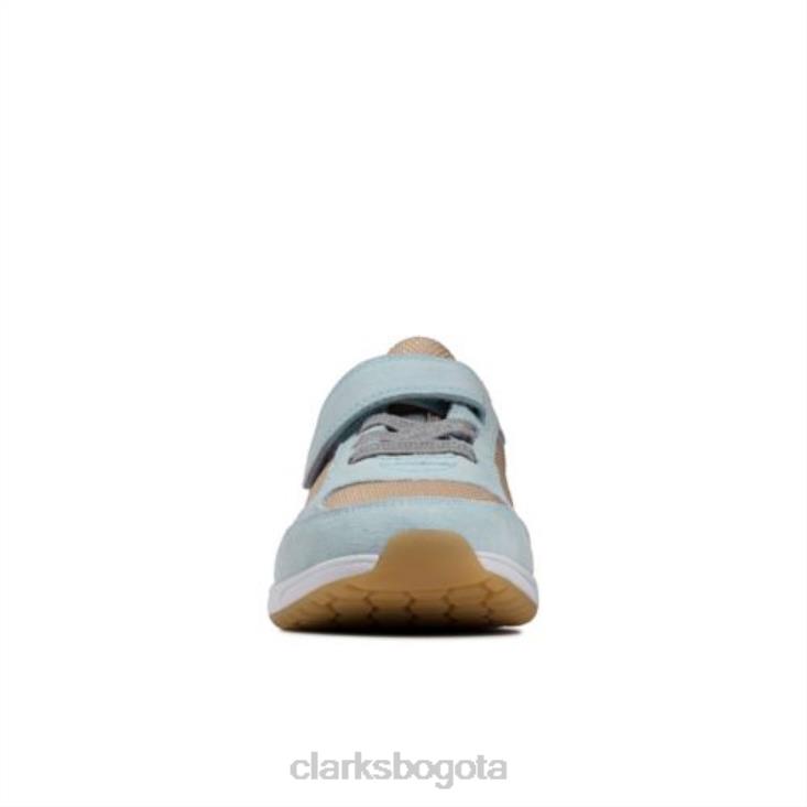 Clarks 0DX8L5008 clarks combi azul claro aeon flex inf f fit unisexo combinado azul claro