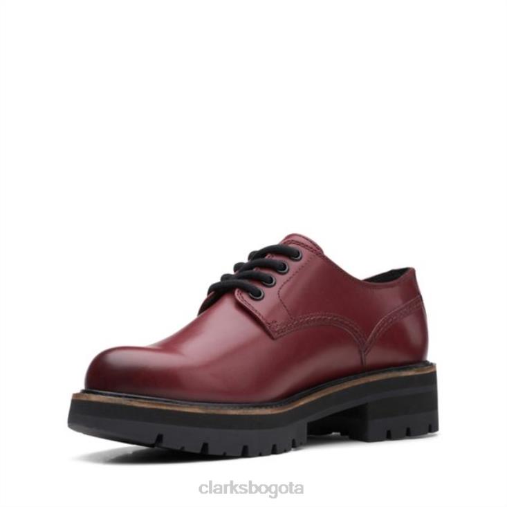 Clarks 0DX8L5017 clarks cuero castaño orianna derby cuero castaño unisexo cuero castaño