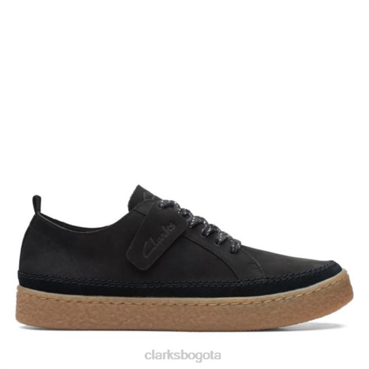 Clarks 0DX8L5021 encaje de barleigh nubuck negro clarks nubuck negro mujer nubuck negro
