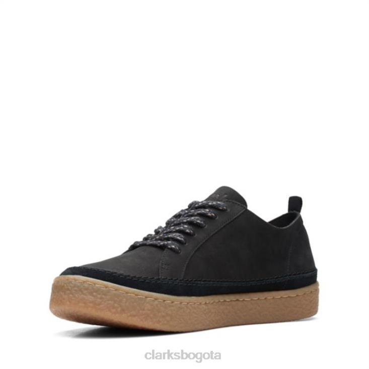 Clarks 0DX8L5021 encaje de barleigh nubuck negro clarks nubuck negro mujer nubuck negro