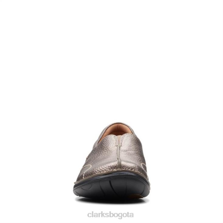 Clarks 0DX8L5041 clarks champagne un loop stride champagne mujer champán