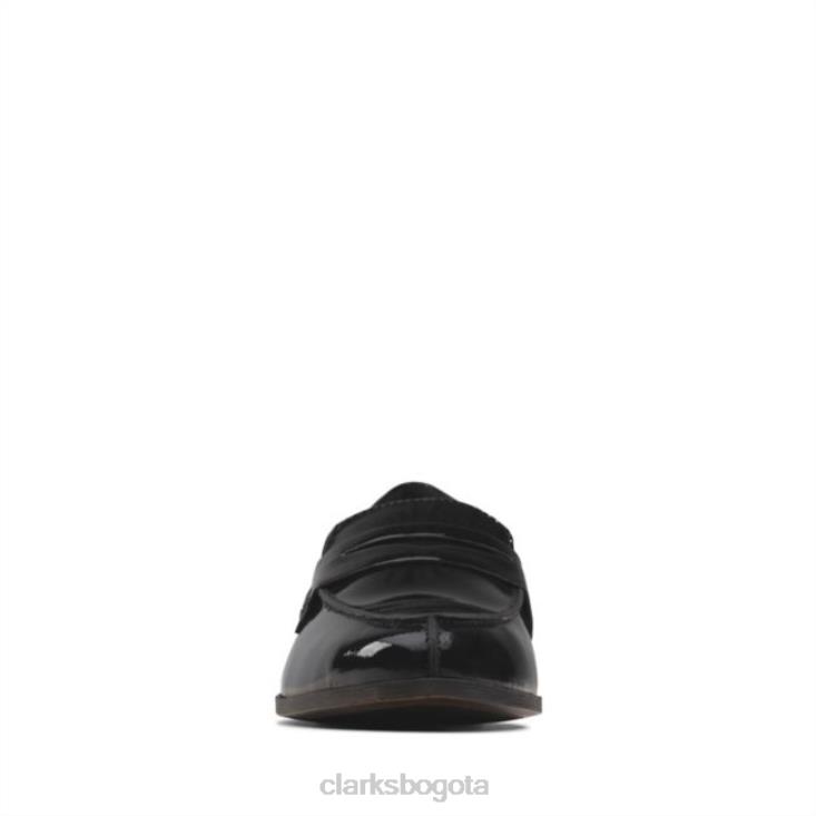 Clarks 0DX8L5049 Mocasines clarks hamble charol negro charol negro mujer charol negro