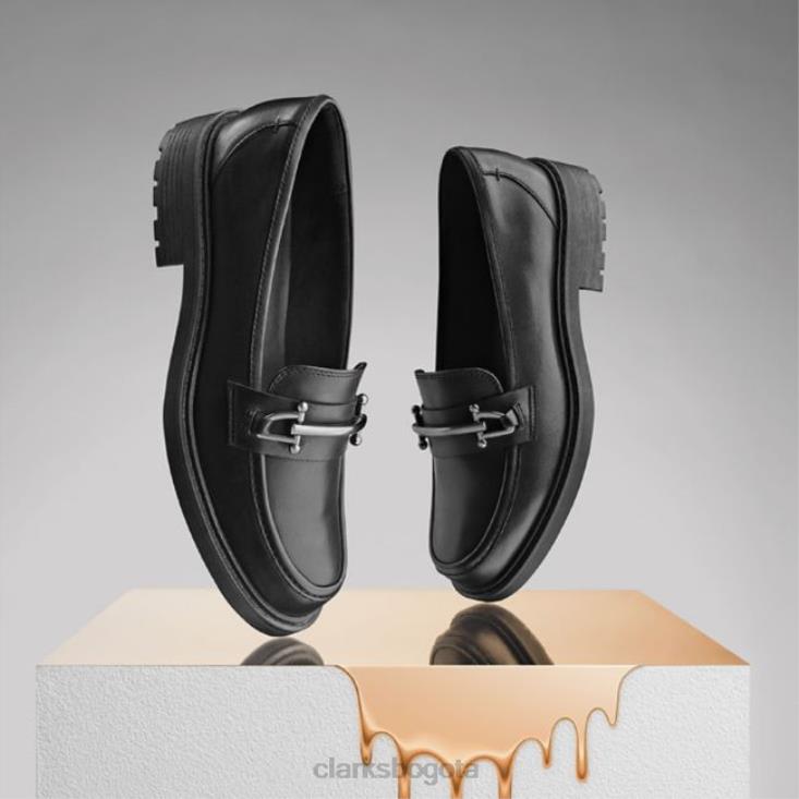 Clarks 0DX8L5054 orinoco2 borde cuero negro clarks de cuero negro unisexo cuero negro