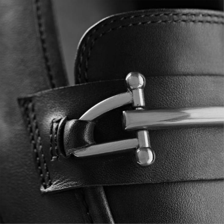 Clarks 0DX8L5054 orinoco2 borde cuero negro clarks de cuero negro unisexo cuero negro