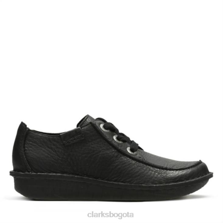 Clarks 0DX8L5062 fun ny dream cuero negro clarks de cuero negro mujer cuero negro