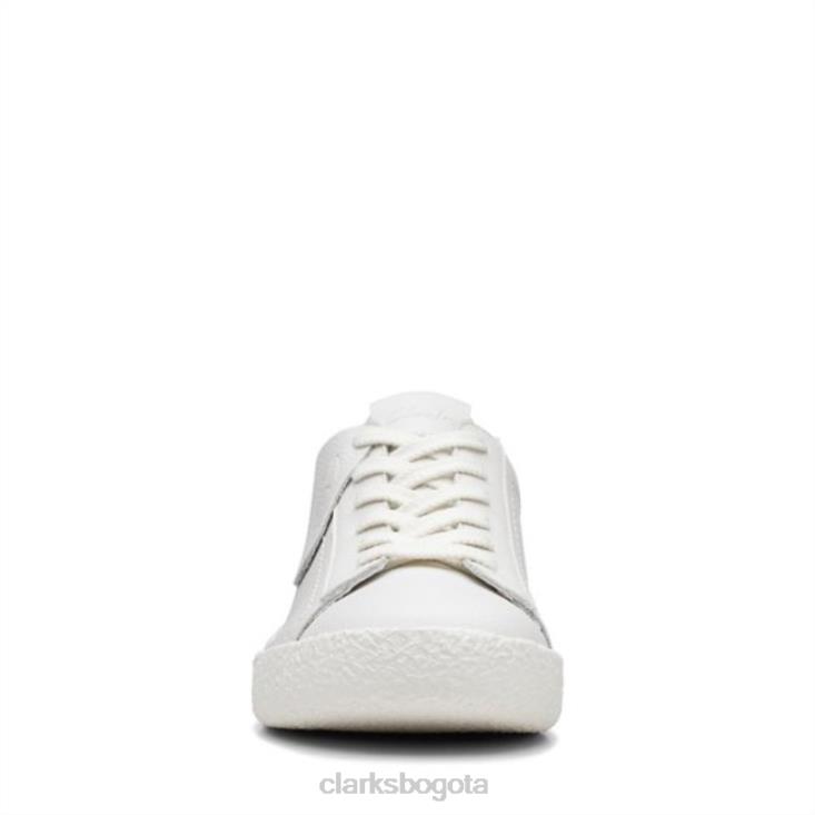 Clarks 0DX8L5074 clarks craft cup walk cuero blanco cuero blanco unisexo cuero blanco