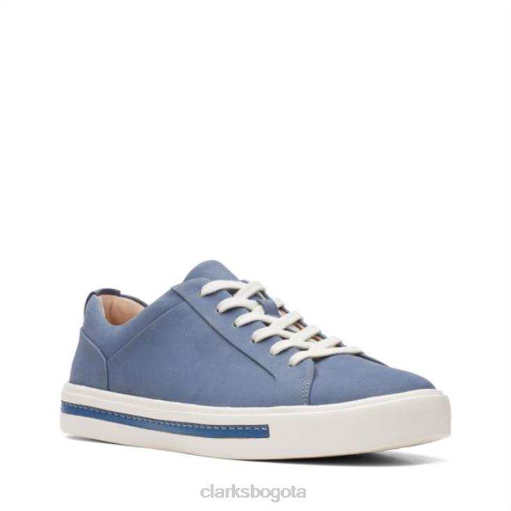 Clarks 0DX8L5078 un maui encaje denim azul denim azul clarks mujer azul denim