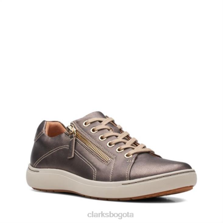 Clarks 0DX8L5089 clarks bronce metálico nalle encaje bronce metálico unisexo bronce metálico