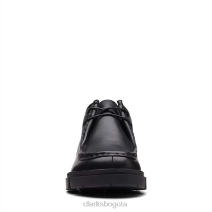 Clarks 0DX8L5122 clarks teala wally cuero negro cuero negro mujer cuero negro