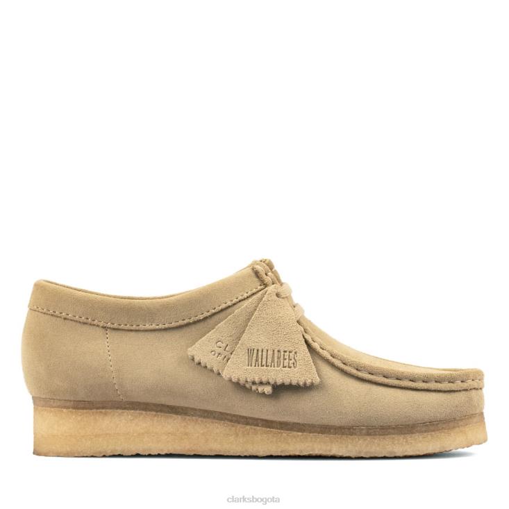 Clarks 0DX8L5123 ante de arce clarks wallabee ante de arce mujer gamuza de arce