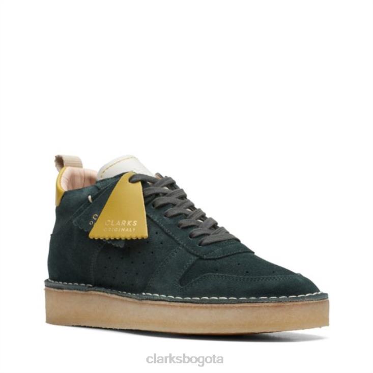 Clarks 0DX8L5134 desert run gamuza verde oscuro clarks de gamuza verde oscuro mujer gamuza verde oscuro