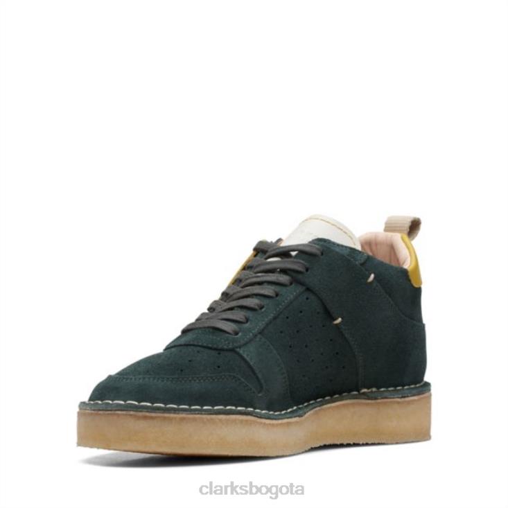 Clarks 0DX8L5134 desert run gamuza verde oscuro clarks de gamuza verde oscuro mujer gamuza verde oscuro