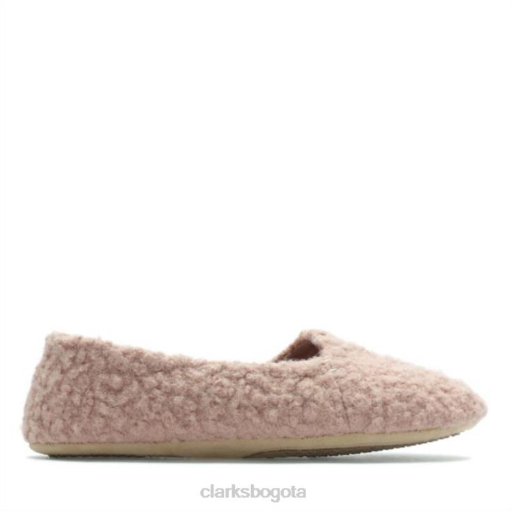 Clarks 0DX8L5146 clarks cozily curl rosa rosa unisexo rosa