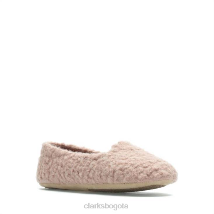 Clarks 0DX8L5146 clarks cozily curl rosa rosa unisexo rosa