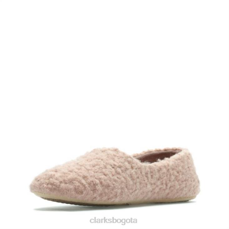 Clarks 0DX8L5146 clarks cozily curl rosa rosa unisexo rosa