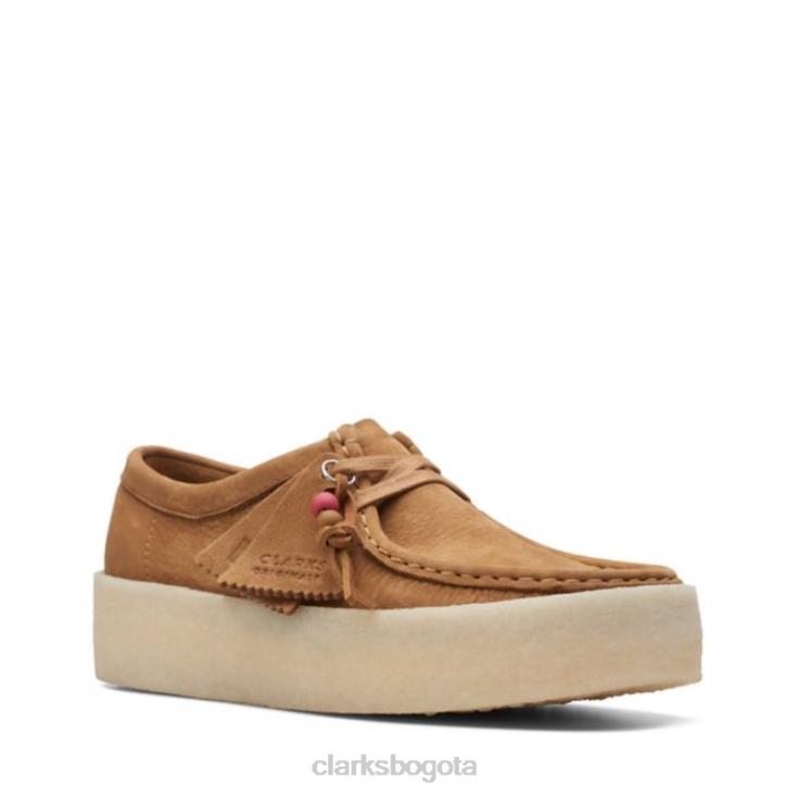 Clarks 0DX8L5150 taza wallabee nubuck tostado clarks nubuck tostado unisexo nubuck bronceado