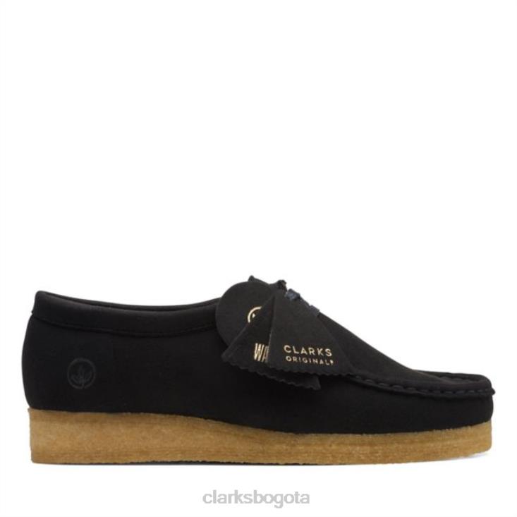 Clarks 0DX8L5151 wallabee negro vegano clarks negro vegano unisexo vegano negro