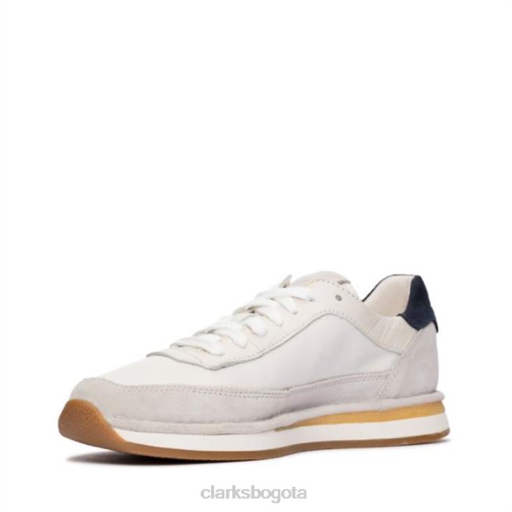 Clarks 0DX8L5157 craft run lace gris claro/azul marino clarks gris claro/azul marino mujer gris claro/azul marino