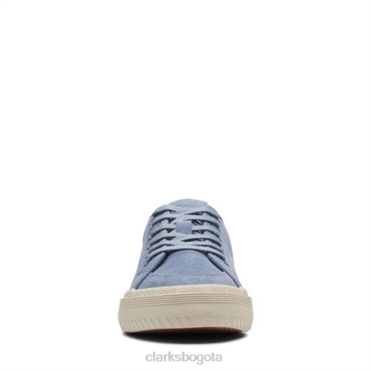 Clarks 0DX8L5161 clarks ante azul denim encaje roxby ante azul denim mujer gamuza azul denim