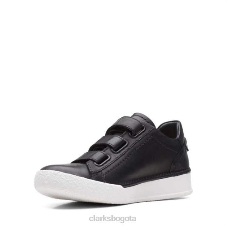 Clarks 0DX8L5162 clarks craft cup correa cuero negro cuero negro unisexo cuero negro