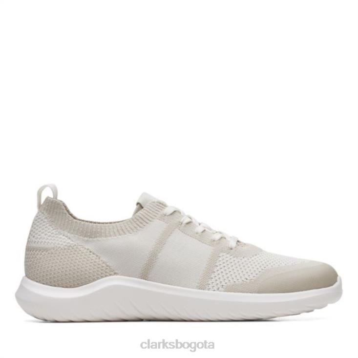 Clarks 0DX8L5166 nova lite encaje punto blanco clarks de punto blanco unisexo punto blanco