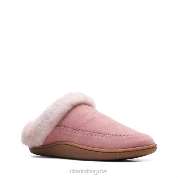 Clarks 0DX8L5169 clarks gamuza rosa pilton casa gamuza rosa unisexo gamuza rosa