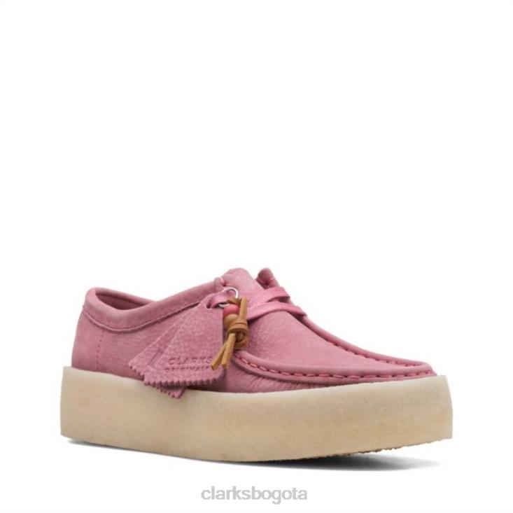 Clarks 0DX8L5175 copa wallabee nubuck rosa clarks nubuck rosa unisexo nubuck rosa