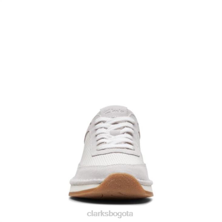 Clarks 0DX8L5183 craft run air combi blanca clarks white combi unisexo combinación blanca